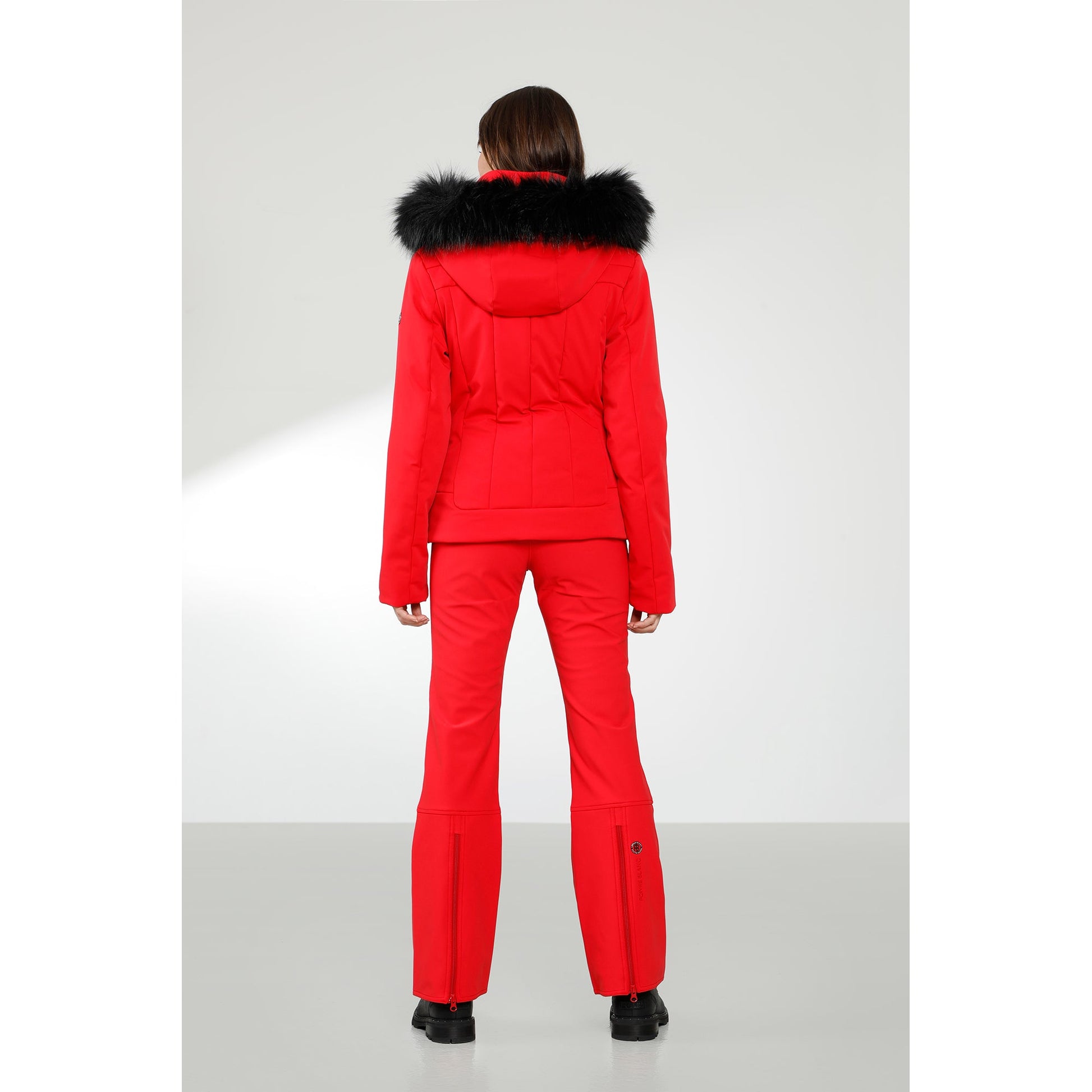 Poivre Blanc Women's all-in-one suit in Leopard Scarlet Red 0831 – Poivre  Blanc - UK