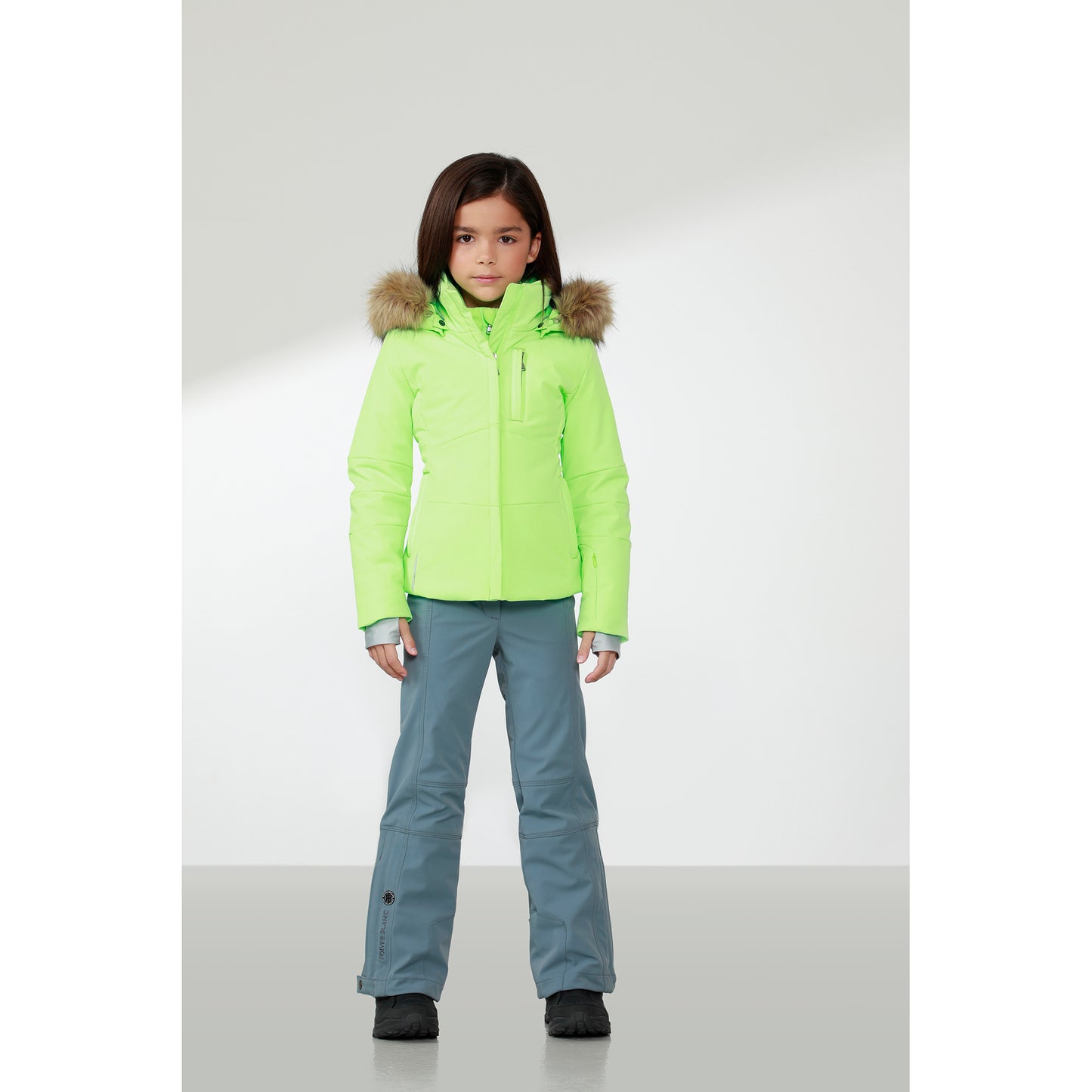 Poivre Blanc Junior girl's Ski Jacket in King Blue 0802