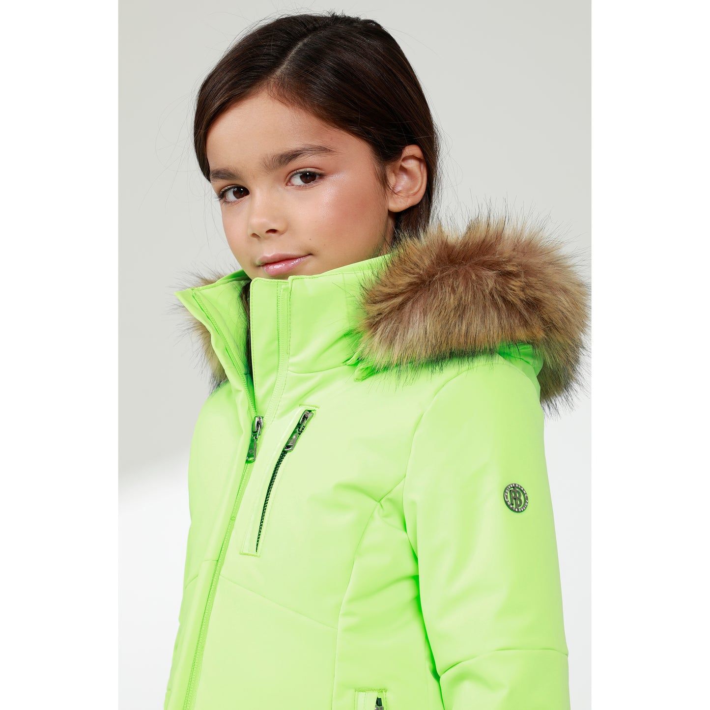 Poivre Blanc Junior girl's Ski Jacket in King Blue 0802